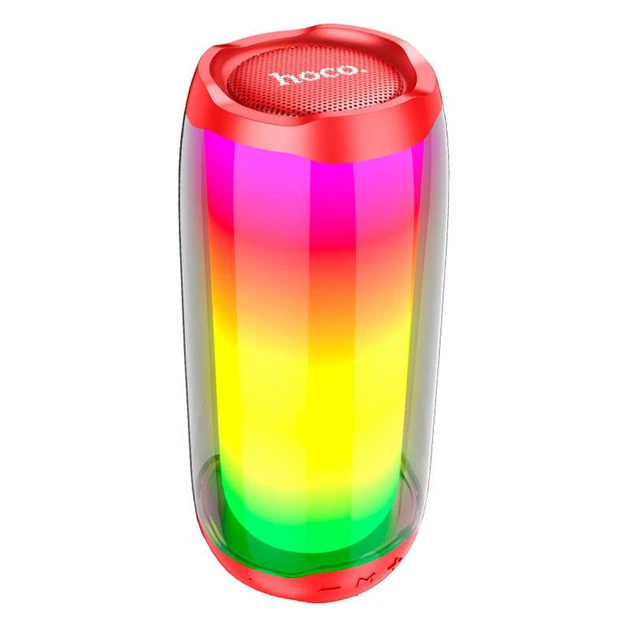 Беспроводная Портативная Bluetooth Колонка Hoco HC8 с RGB ночником |BT5.0, FM, AUX, USB, TF, 10W| Red - изображение 3