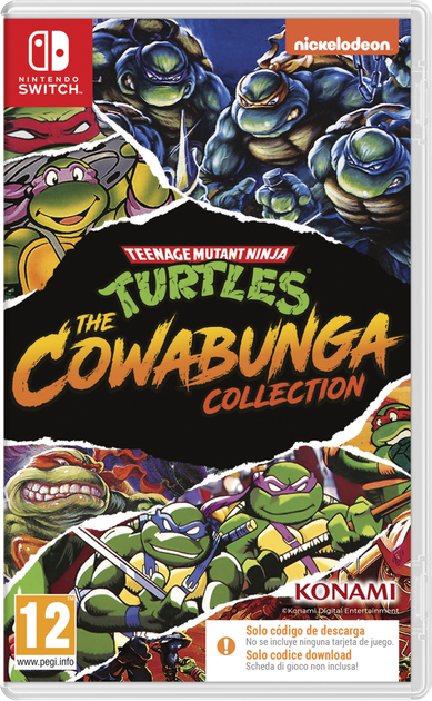 Гра Nintendo Switch Teenage Mutant Ninja Turtles: The Cowabunga Collection (Електронний ключ) (4012927086506) - зображення 1