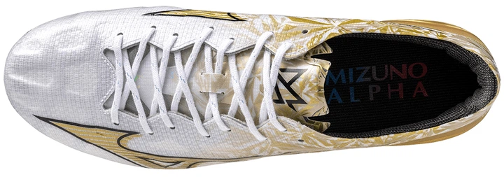 Бутсы Mizuno Alpha Elite White/Metallic P1GA246250 40 - Фото 4 Бутсы Mizuno Alpha Elite White/Metallic P1GA246250 40 - изображение 4