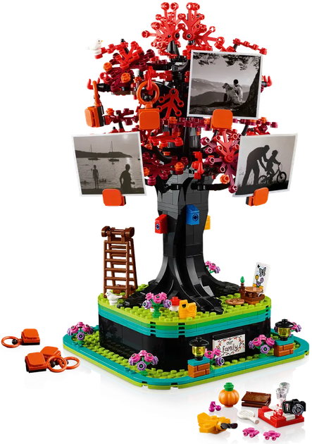 Zestaw klocków LEGO Ideas Rodzinne drzewo 1040 elementów (21346) - obraz 6