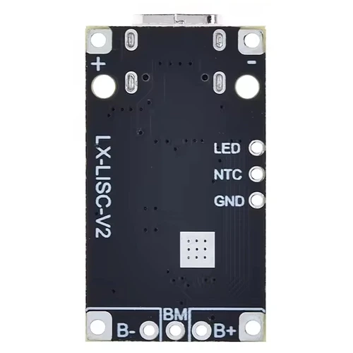 Контроллер заряда BMS Li-ion 2S-3S LX-LISC-V2 на IP2326 Type-C