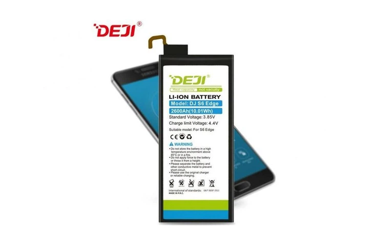 Акумулятор DEJI EB-BG925ABE (2600 mAh) Samsung Galaxy S6 Edge G925 High Copy - Фото 2 Акумулятор DEJI EB-BG925ABE (2600 mAh) Samsung Galaxy S6 Edge G925 High Copy - зображення 2