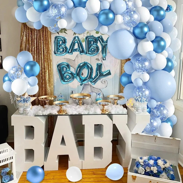 Набір латексних повітряних кульок Baby Boy - изображение 2