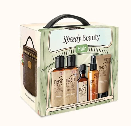 Набор для волос в дорогу / для путешествий Nashi Argan Speedy