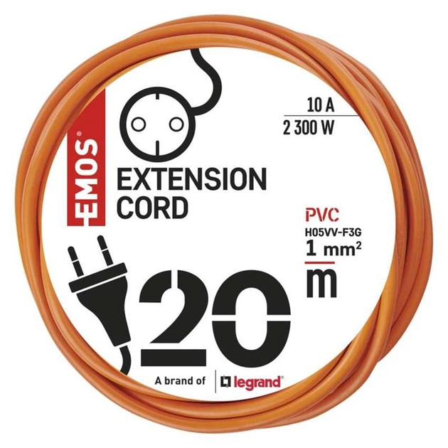 Удлинитель Emos P01220 1 розеткa, 20 м - изображение 3