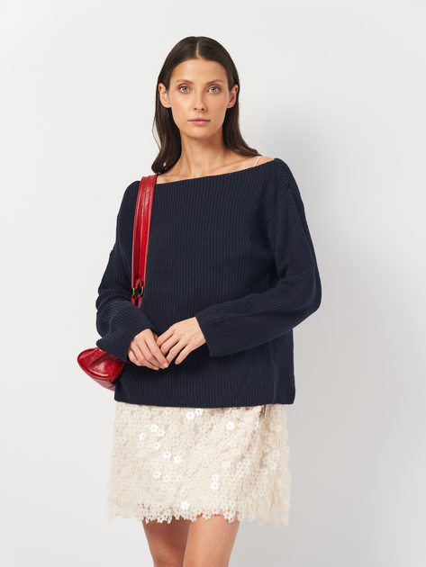 Джемпер жіночий H&M 0-2257 M Синій від Rozetka на платформі USKIDKA Акція на Джемпер жіночий H&M 0-2257 M Синій від Rozetka