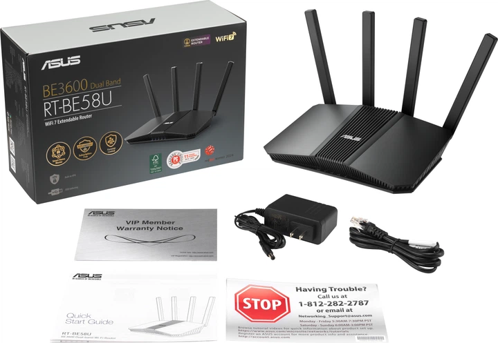 Router ASUS RT-BE58U V2 (90IG0910-MO3C00) - obraz 9