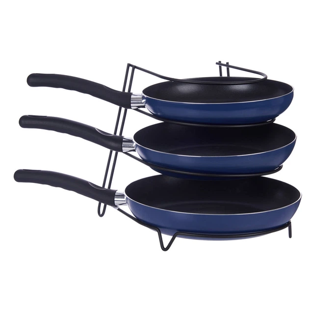 Stojak na patelnie Kinvara czarny (8430852797896) - obraz 3