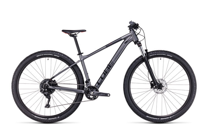 Велосипед Cube Aim EX grey´n´red 22" 29 2023 – фото, відгуки ...