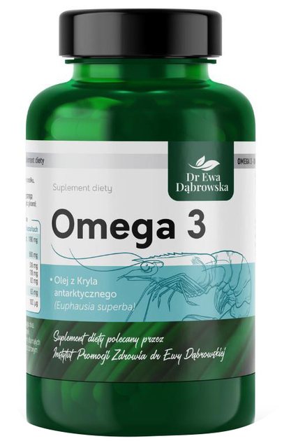 Жирні кислоти DR Ewa Dąbrowska Omega 3 60 шт (5906395564330) - зображення 1