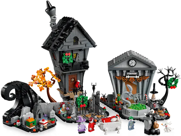 Конструктор LEGO Ideas Disney: Хэллоуинский кошмар Тима Бертона 2193 элементов (21351) - изображение 4