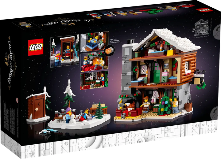 Конструктор LEGO Icons Горный домик 1517 элементов (10325) - изображение 15