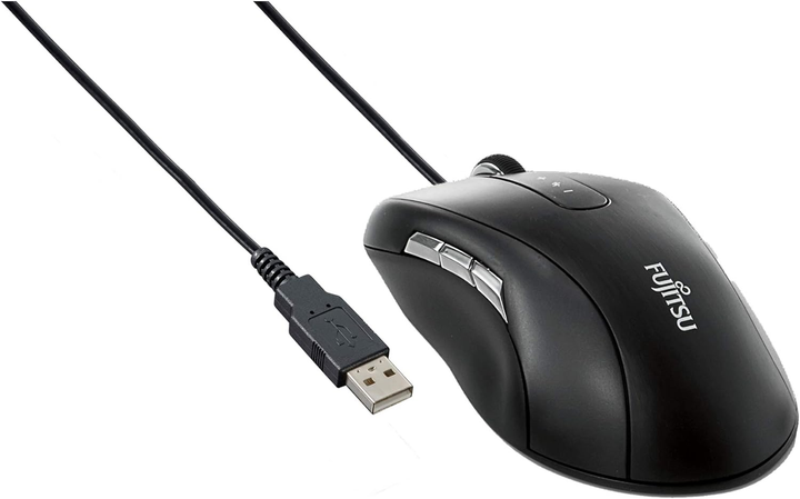 Компьютерная мышь Fujitsu M960 Черная Б/В - изображение 1