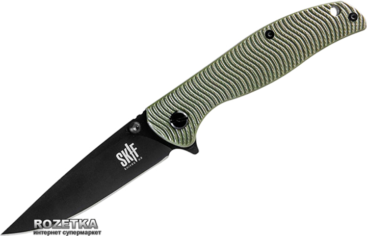 Карманный нож Skif 419F Proxy G-10/Black SW Green (17650097) - изображение 1