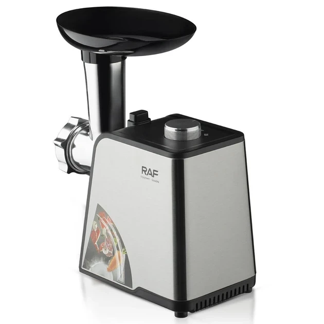 Электрическая мясорубка RAF R.3392 с функцией реверс 2000W Silver-Black (3_05533) - изображение 3