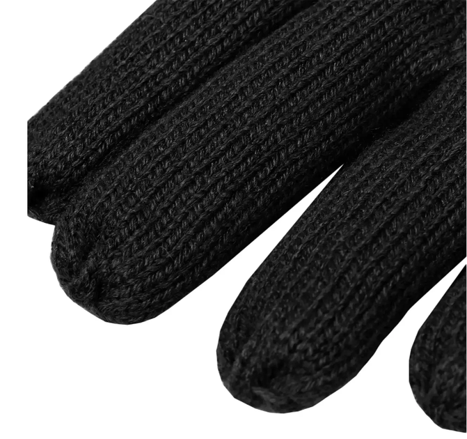 Зимние перчатки тактические Mil-tec winter утеплитель Thinsulate black 12531002 M - изображение 2