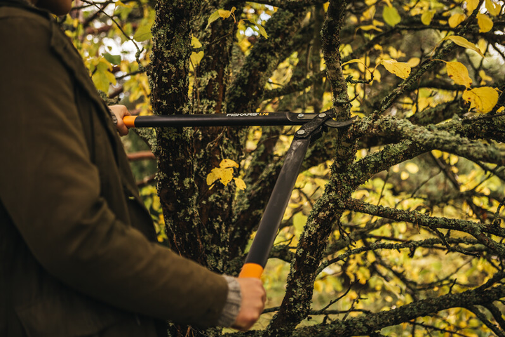 Sekator nożycowy duży z napędem mechanicznym Fiskars PowerGear L78 (6411501125903) - obraz 3