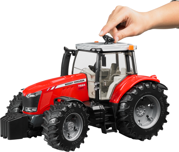 Машинка игрушечная Bruder Трактор Massey Ferguson 7624 (3046) - изображение 6