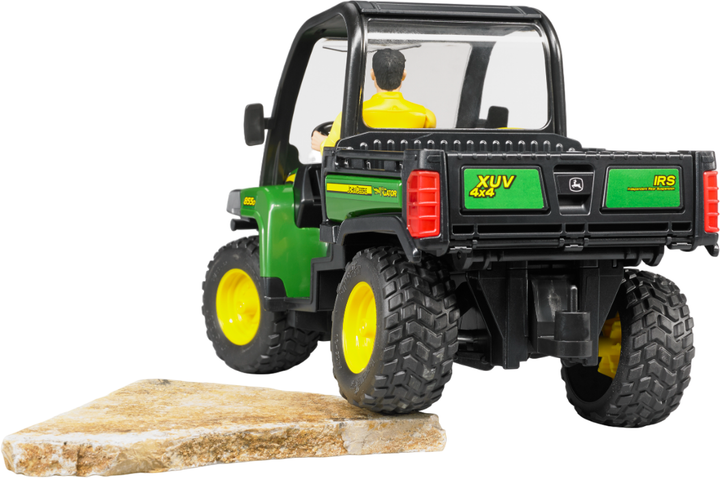 Набор игрушечный Bruder Автомобиль John Deere Gator XUV 855D с фигуркой (2490) - изображение 6