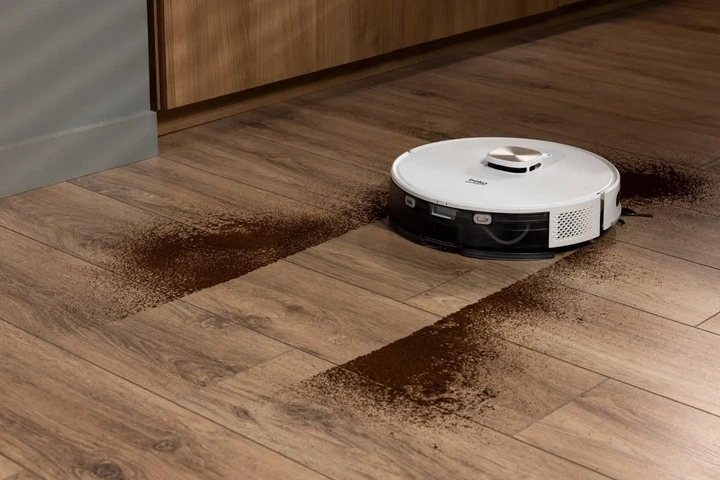Робот-пылесос моющий Beko RoboSmart VRR80214VB White Функция мытья полов Станция очистки Создание карты помещения 65 дБ - изображение 8