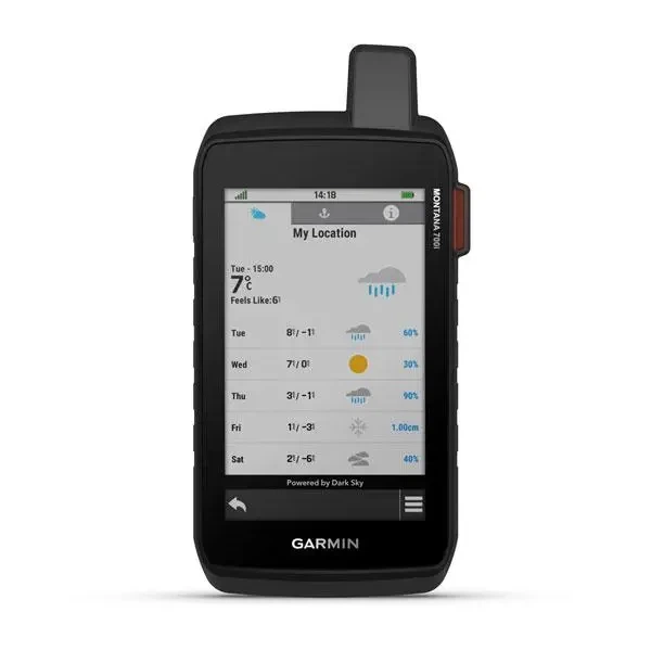 Туристический GPS-навигатор Garmin Montana 700i с картами TopoActive Европы и датчиками ABС - изображение 9