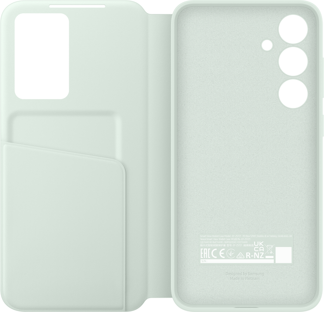 Pokrowiec-książkowy Samsung Smart View Wallet Case do Samsung Galaxy S24 FE Mint (EF-ZS721CMEGWW) - obraz 5