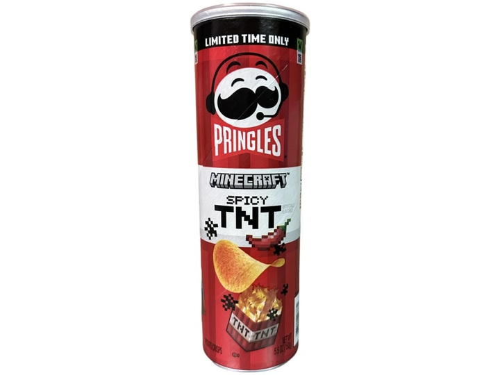 Чипси Pringles Minecraft майнкрафт TNT гострі 156г - зображення 4