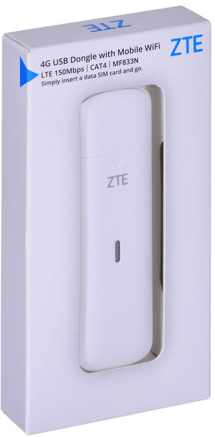 4G-модем ZTE MF833N White (KILZTEMOD0008) - зображення 5