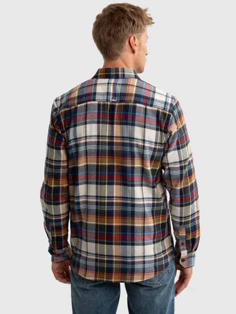 Сорочка бавовняна чоловіча Big Star Fileso 801 2XL Різнокольорова (5900714792510) - зображення 2