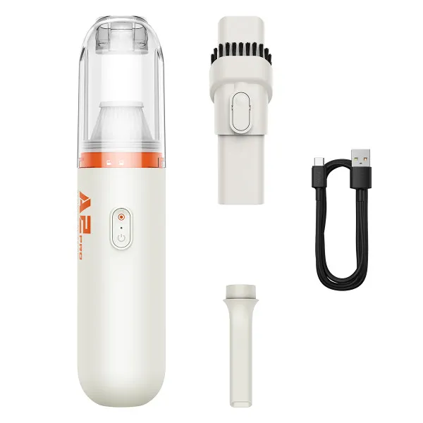 Автомобільний пилосос Baseus A2Pro Car Vacuum Cleaner(6000pa) White (VCAQ040002) - изображение 6