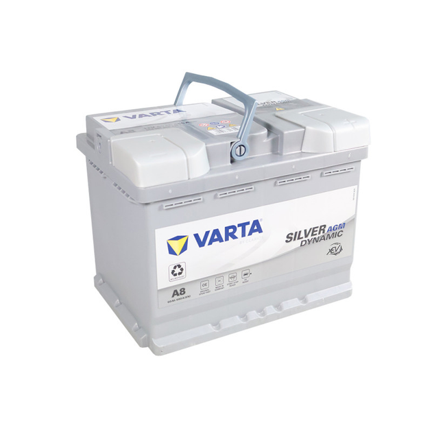 Автомобільний акумулятор Varta Silver Dynamic AGM (A8) 60Ah 680А R+ (L2) - зображення 2