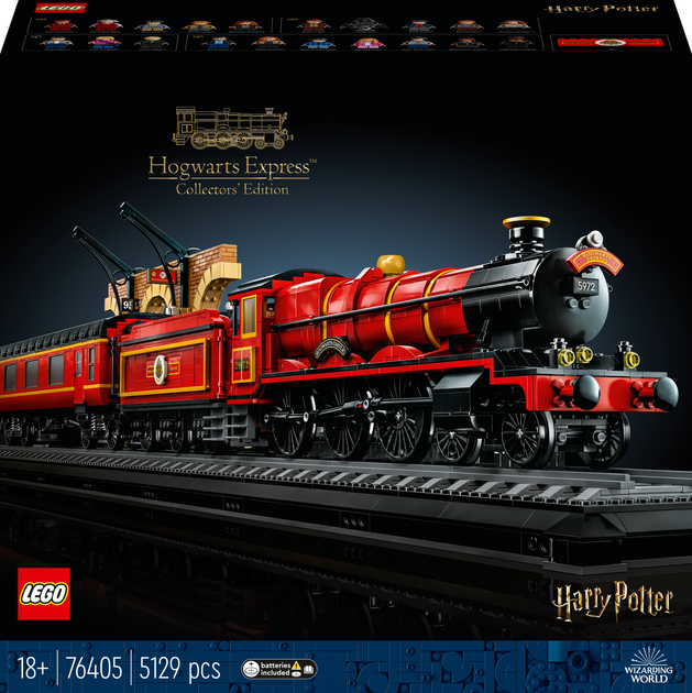 Zestaw klocków LEGO Harry Potter Ekspres do Hogwartu edycja kolekcjonerska 5129 elementów (76405) (955555906687890) - Outlet - obraz 1