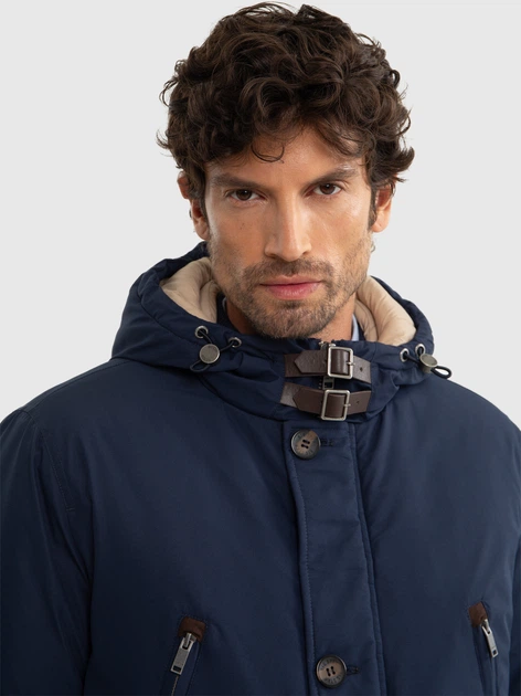 Parka męska Big Star Kamnan 403 S Granatowa (5900714793197) - obraz 5