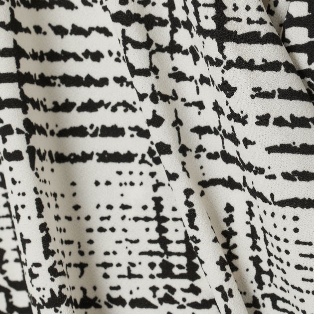 Блузка женская H&M 7719701wer L Черная с белым (PS2030000326129) - изображение 2