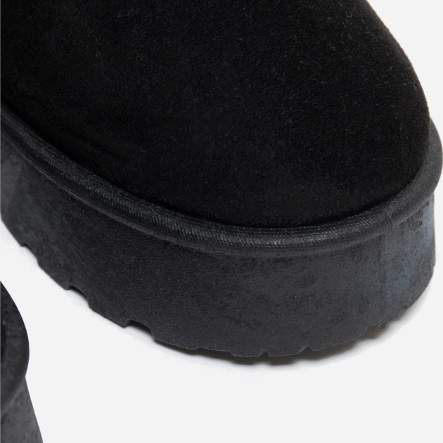 Śniegowce mukluki damskie na platformie Big Star Oo274898 906 40 Czarne (5900714803360) - obraz 3