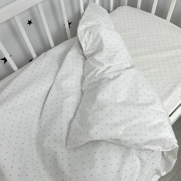 Детское постельное белье 120х60 см Oh My Kids "Simple Dots" - изображение 4