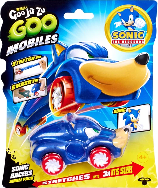 Rozciągliwa figurka GooJitZu Bohaterowie GooJitZu Auto Sonic (5029736082659) - obraz 3