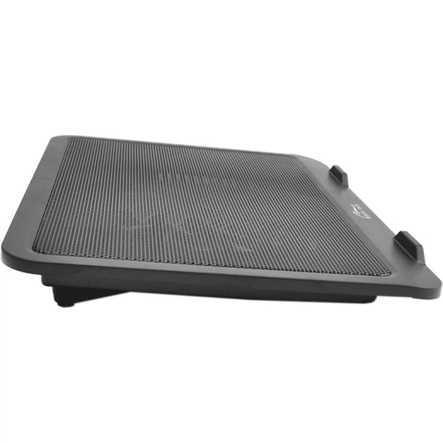 Подставка для ноутбука 15.6» Media-Tech Silent Cooling Pad с подсветкой/активное охлаждение Черный (MT2660) - изображение 2