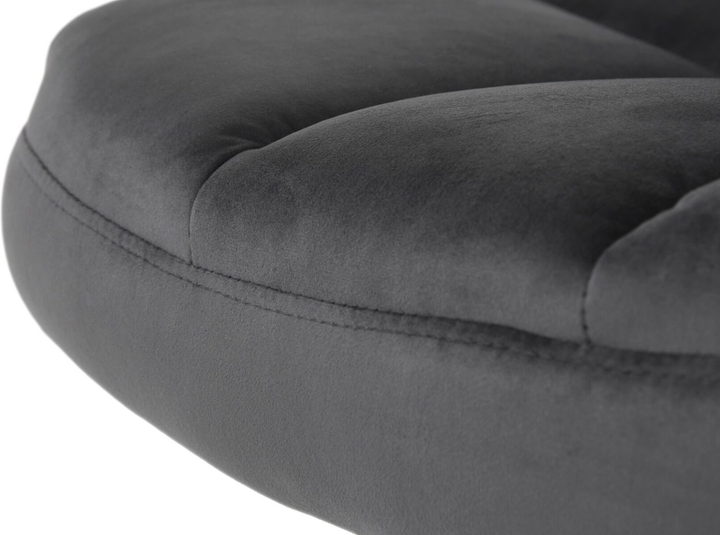 Fotel biurowy OTE Hermes Szary (OTE-FOT-HERMES-VELVET-GREY) - obraz 5