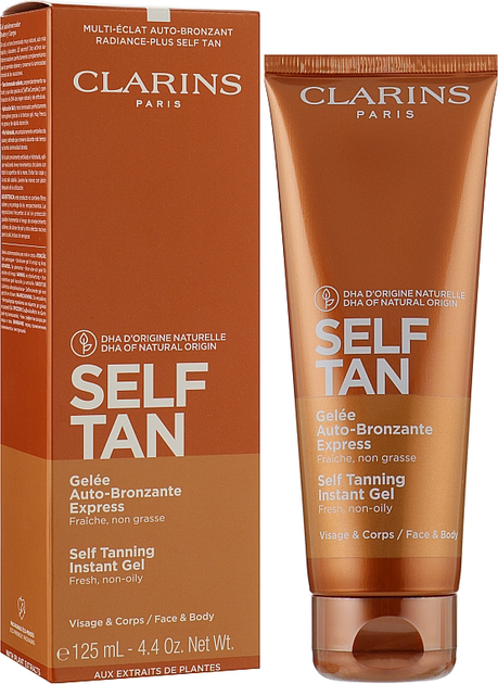 Автозасмага-гель Clarins Self Tan 125 мл (3380810449037) - зображення 4