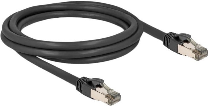 Patchcord Delock Cat.6A U/FTP 2 m Black (80241) - obraz 2