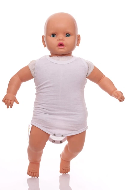 Боди майка кулир Babykroha белый 74 см (50098) - Фото 3 Боди майка кулир Babykroha белый 74 см (50098) - изображение 3