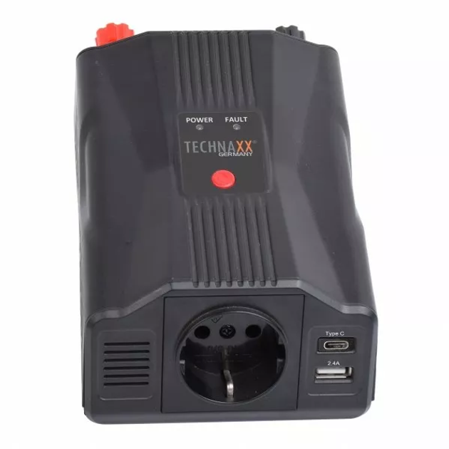 Przetwornica napięcia samochodowa Technaxx 300 W 12 V TE24 (4260358125602) - obraz 4