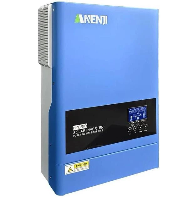 Інвертор гібридний 48 на 220 чистий синус Anenji ANJ-6200-48V, 48 В, 6200 Вт (безперебійник, UPS, ДБЖ) (COPY) - зображення 3