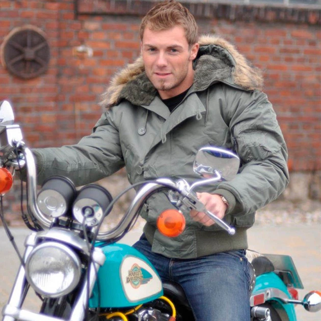 Куртка летная зимняя N2B Аляска Mil-Tec Германия олива L