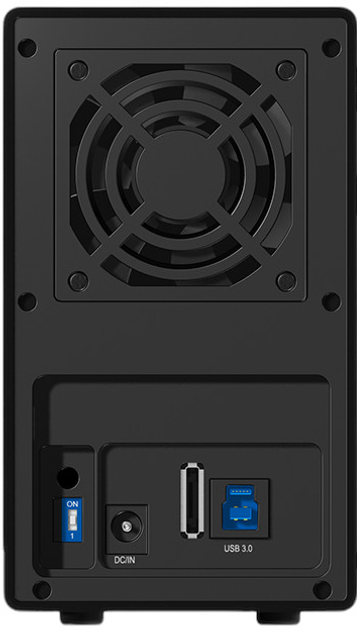 Backplane Icy Box IB-RD3620SU3 dla RAID 0,1 / JBOD (4250078186755) - obraz 4