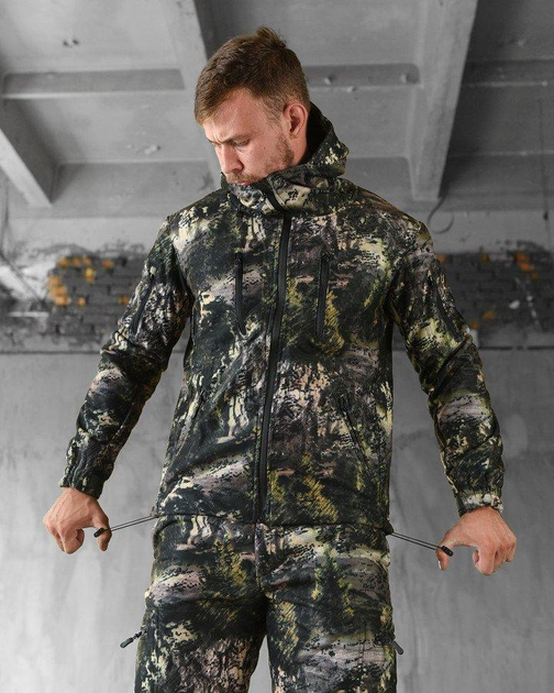 Тактический демисезонный маскировочный костюм SoftShell XL камуфляж (89033) - изображение 5
