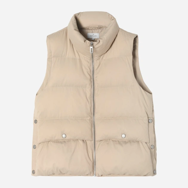 Теплий жилет жіночий Tatuum Trek T2420.031 S Бежевий (5900142368288) - зображення 3