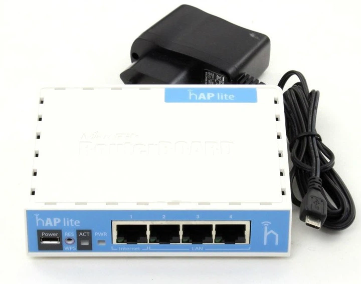 Бездротовий маршрутизатор Mikrotik hAP lite (RB941-2ND) зовнішній адаптер живлення - Фото 7 Бездротовий маршрутизатор Mikrotik hAP lite (RB941-2ND) зовнішній адаптер живлення - изображение 7