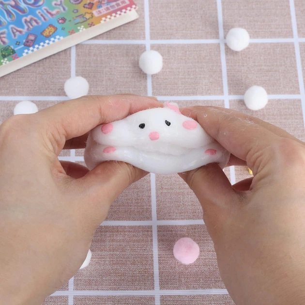 Игрушка-антистересс Squishy Сквиши Таба Хомяк - изображение 3
